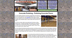 Desktop Screenshot of concretepolishing.com