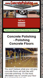 Mobile Screenshot of concretepolishing.com